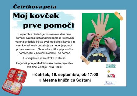 moj kovček prve pomoči